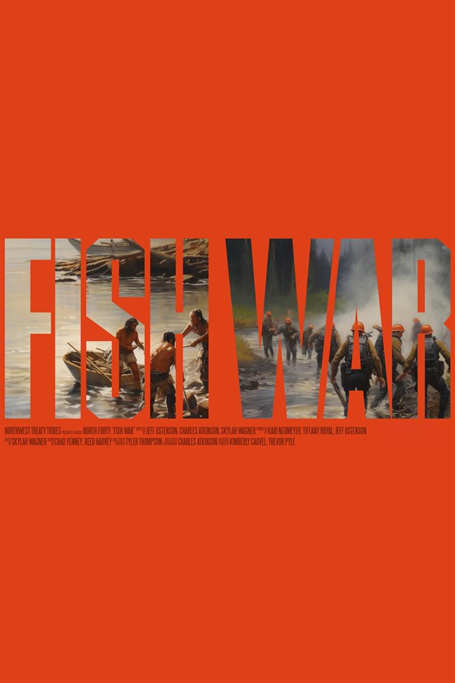 Fish War Large Poster