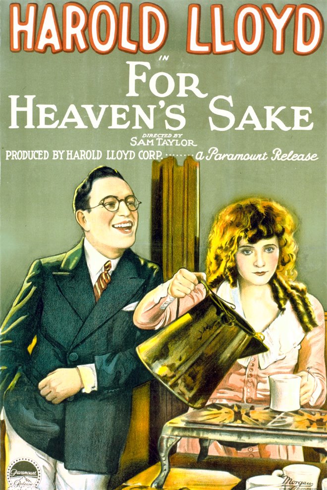 For Heaven's Sake Large Poster