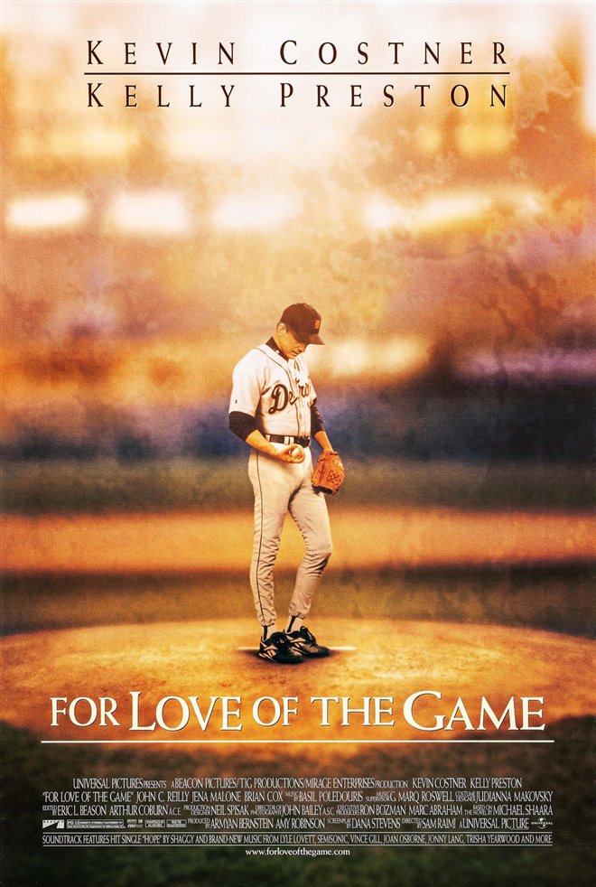For Love of the Game Large Poster