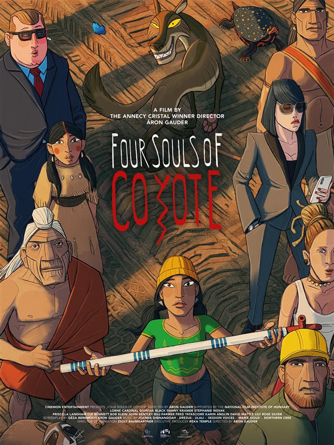 Four Souls of Coyote Large Poster