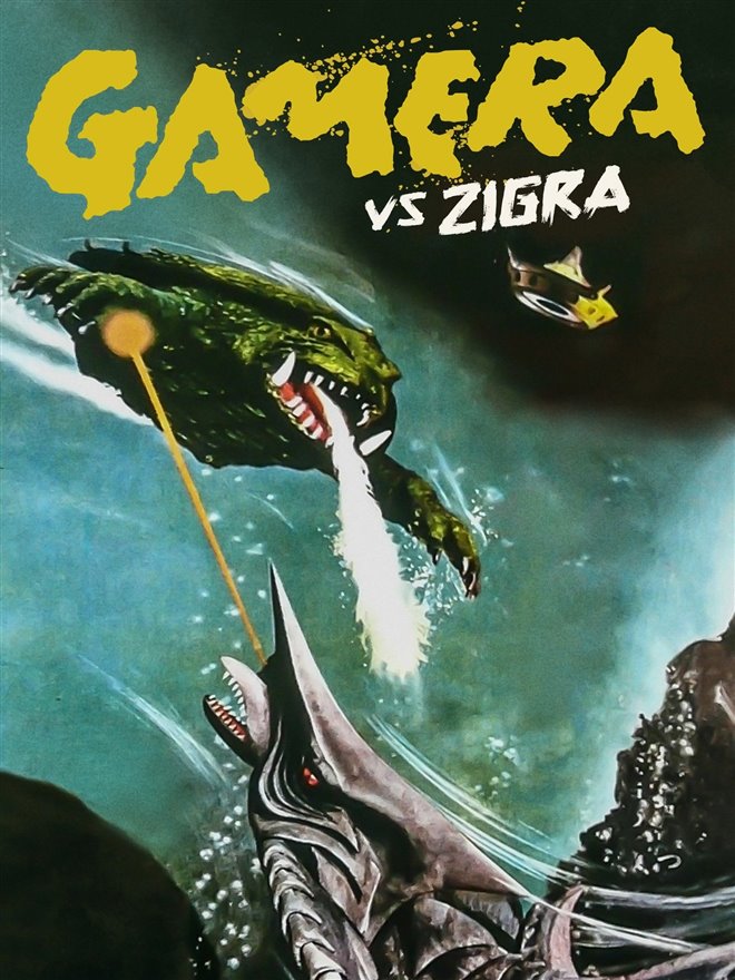 Gamera vs. Zigra Large Poster