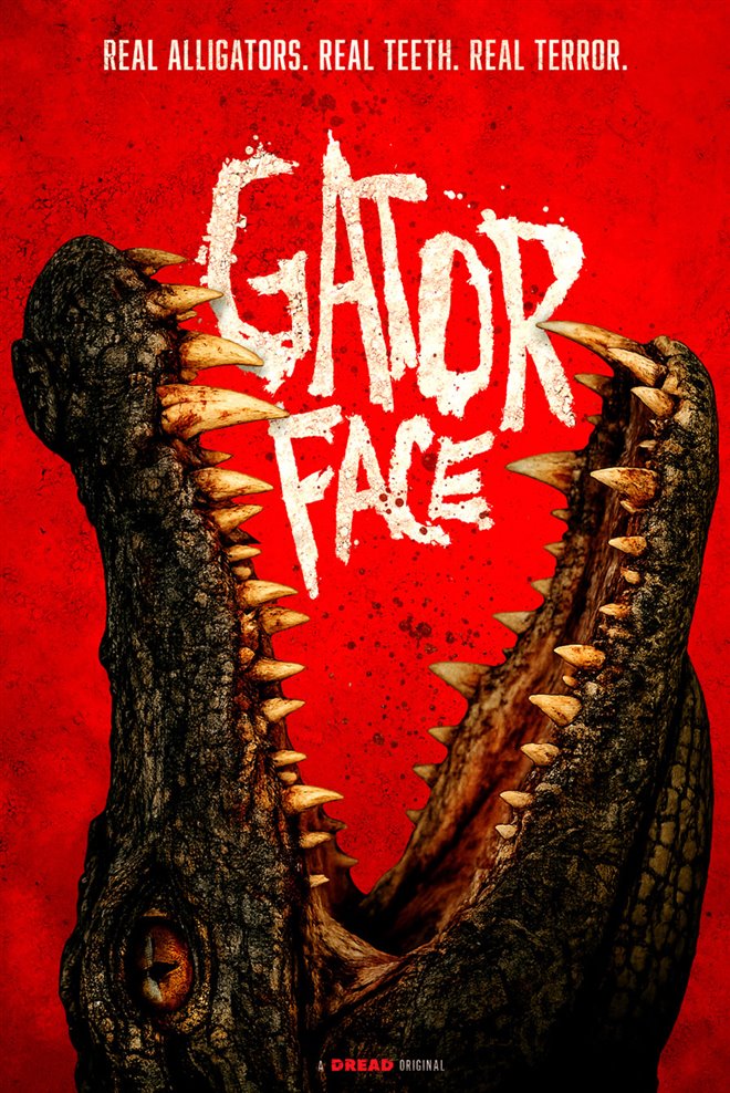 Gator Face Large Poster