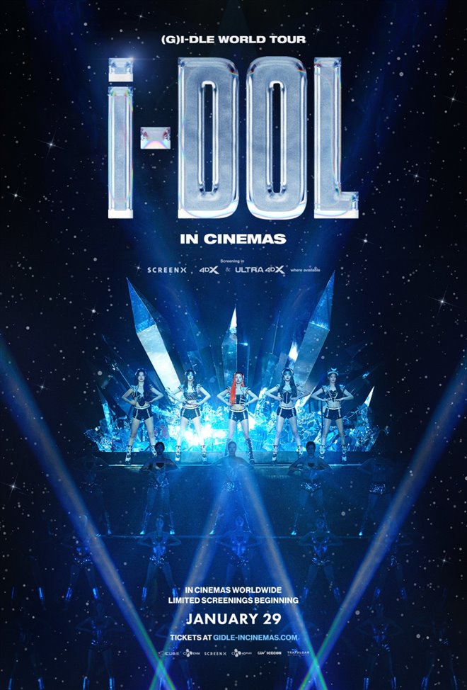 (G)I-DLE World Tour iDOL in Cinemas Large Poster