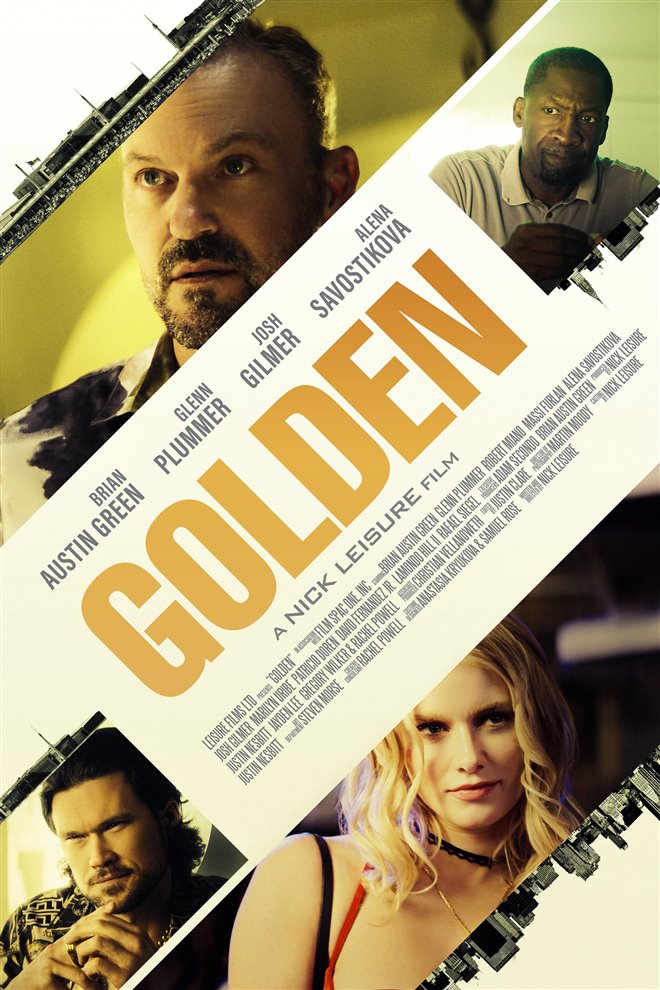 Golden Large Poster