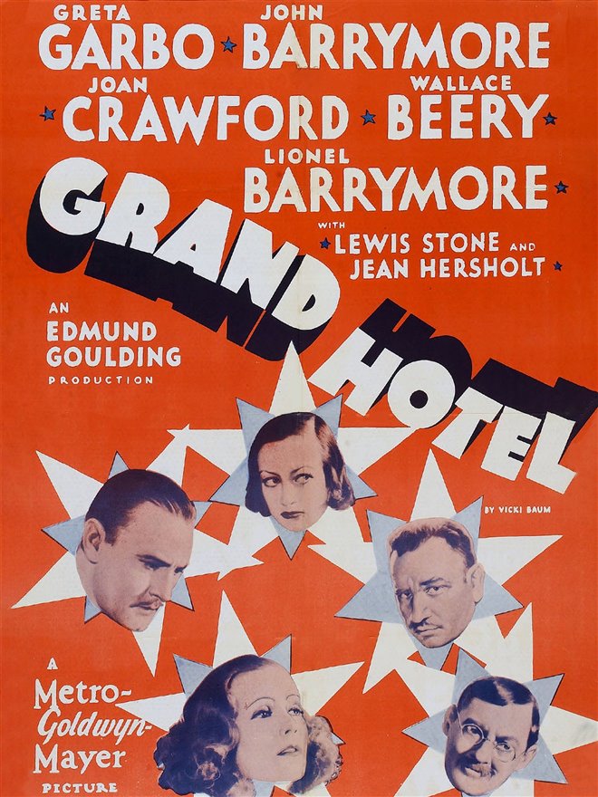 Grand Hotel Large Poster