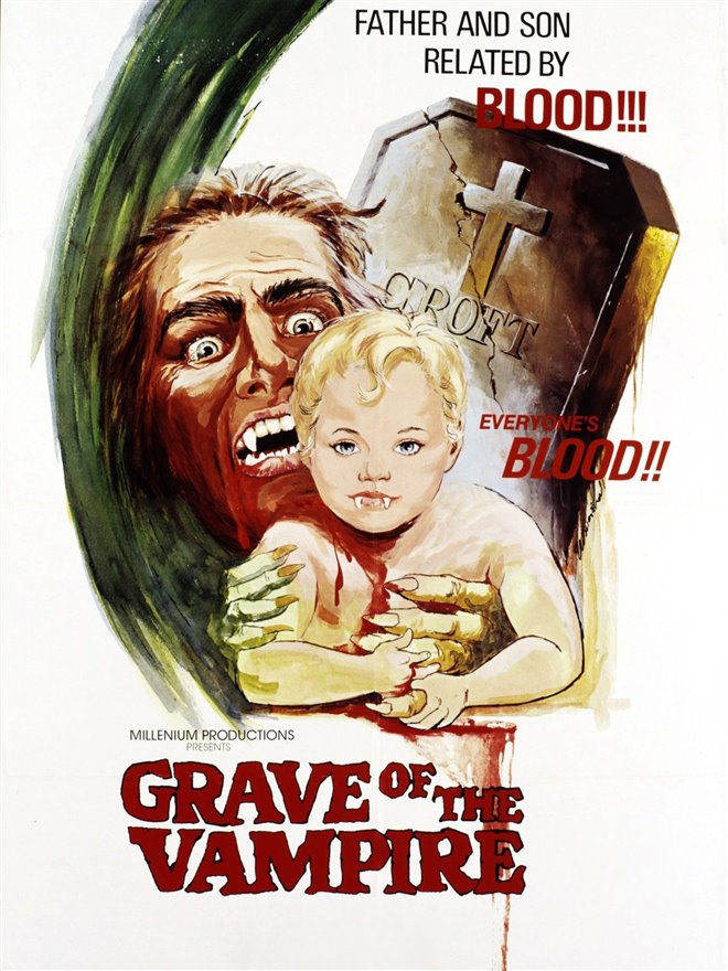 Grave of the Vampire Large Poster