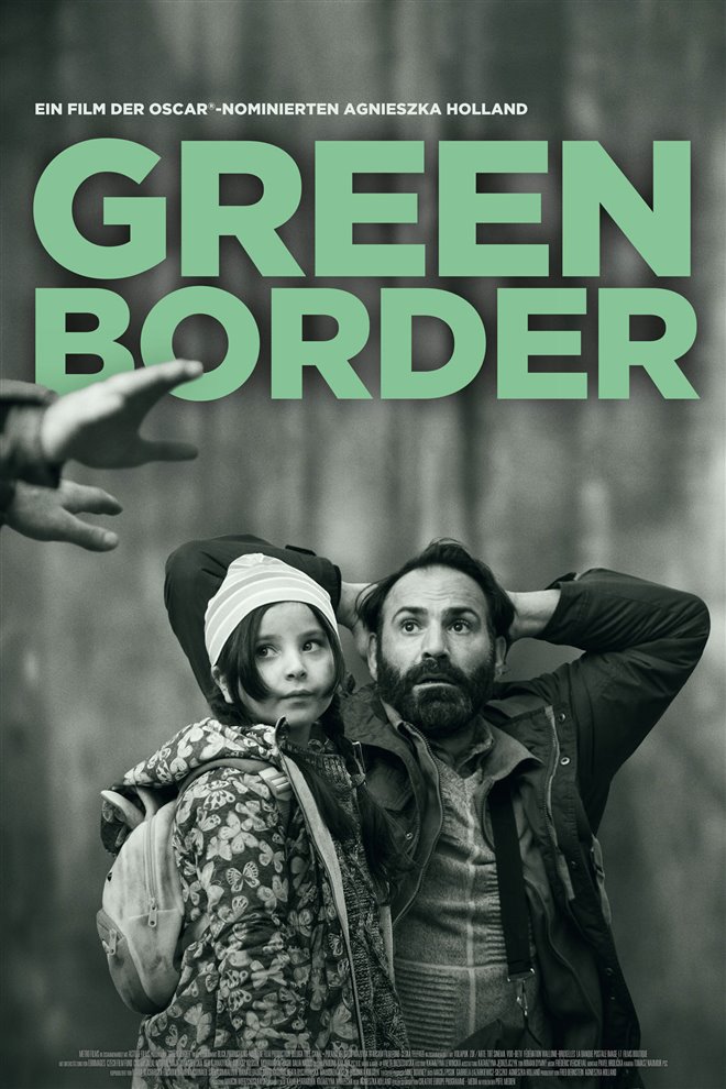 Green Border Large Poster