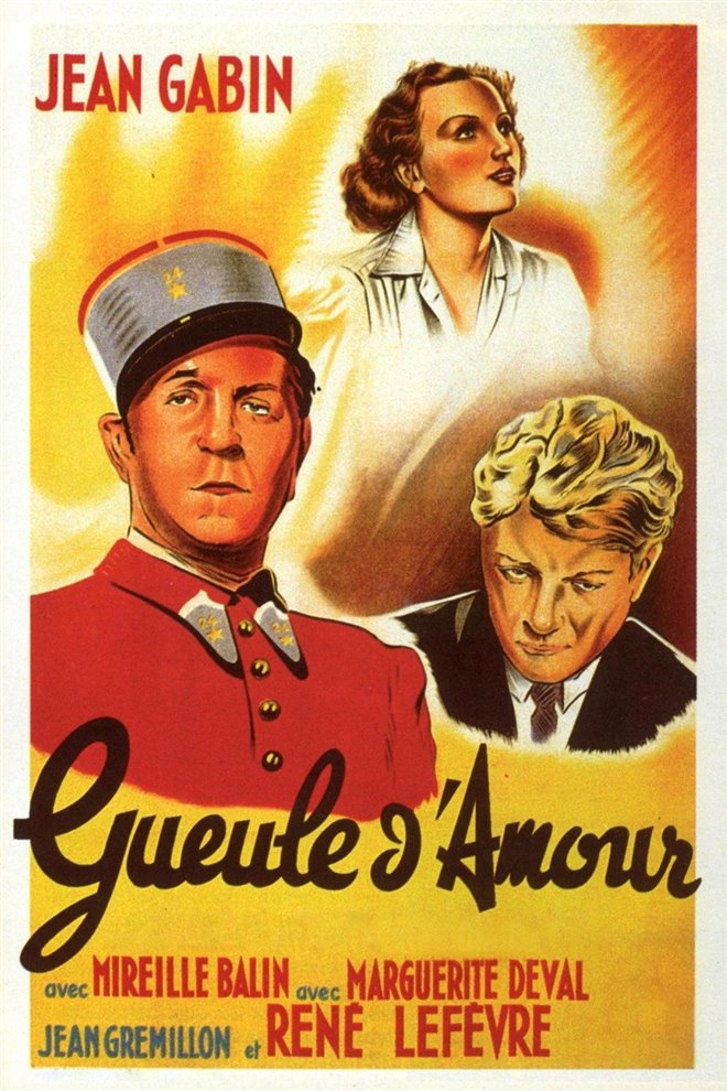 Gueule d'amour Large Poster