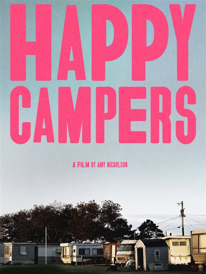 Happy Campers Large Poster