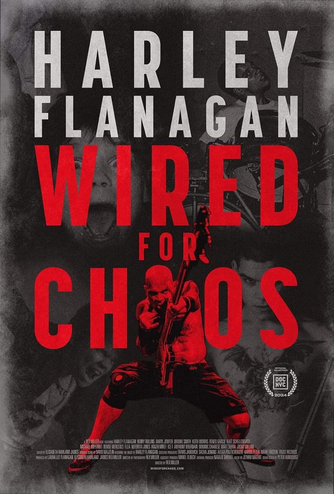 Harley Flanagan: Wired for Chaos Large Poster