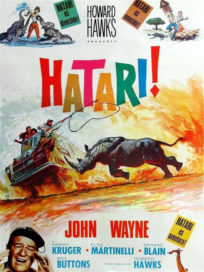 Hatari! Large Poster