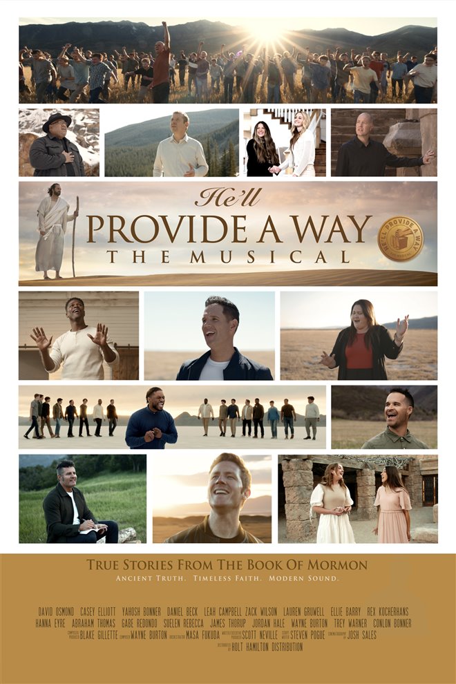 He'll Provide a Way Large Poster