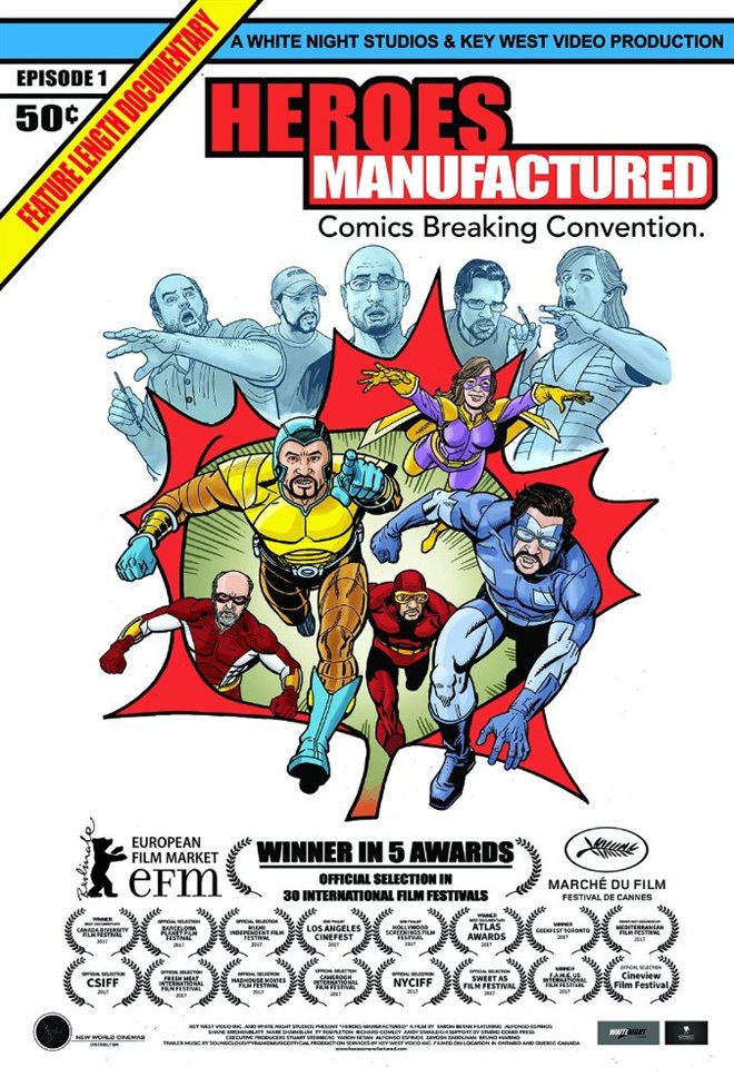 Heroes Manufactured Large Poster