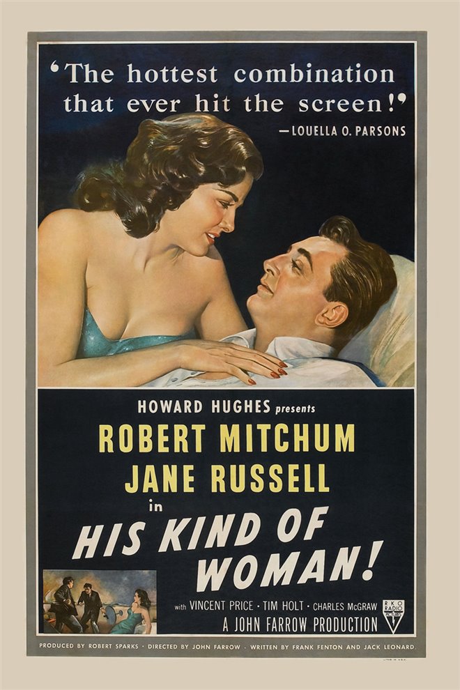 His Kind of Woman Large Poster