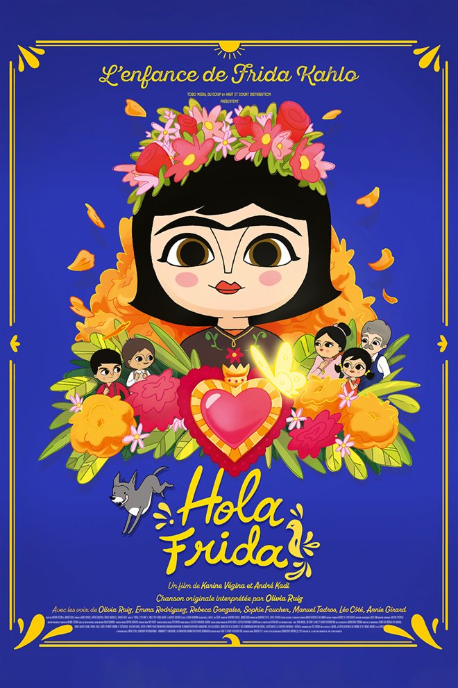 Hola Frida Large Poster