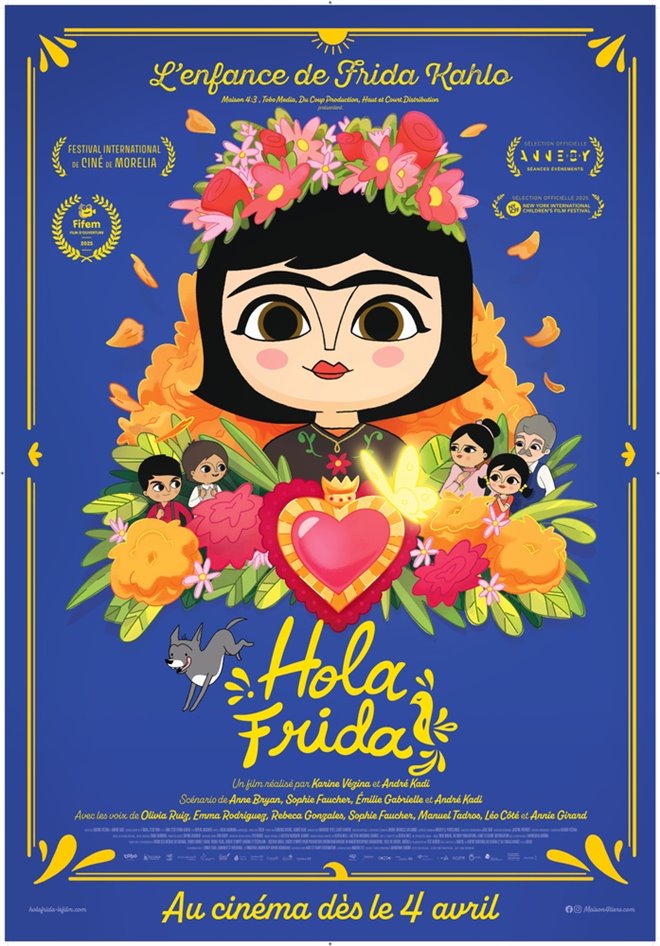Hola Frida (v.f.) Large Poster