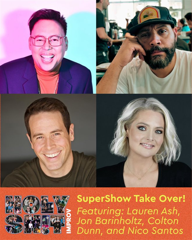 Holy Shit! Improv: SuperShow Take Over Large Poster