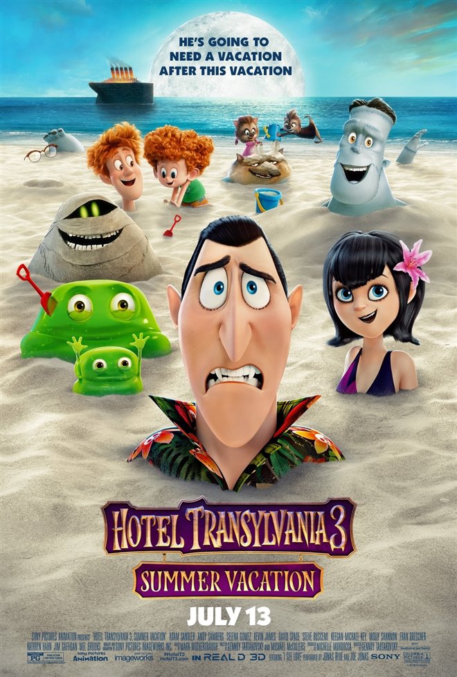 Hotel Transylvania 3: Summer Vacation Large Poster