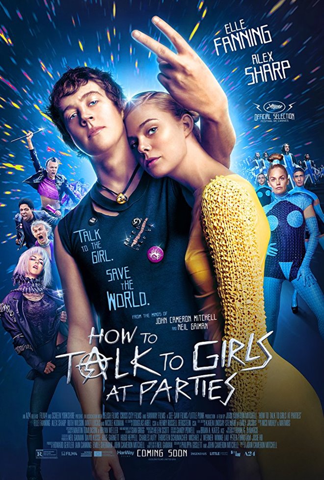 How to Talk to Girls at Parties Large Poster