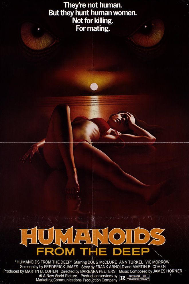 Humanoids from the Deep (1980) Large Poster