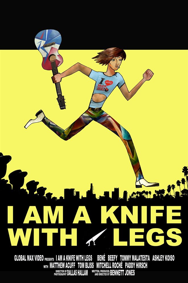 I Am a Knife With Legs Large Poster