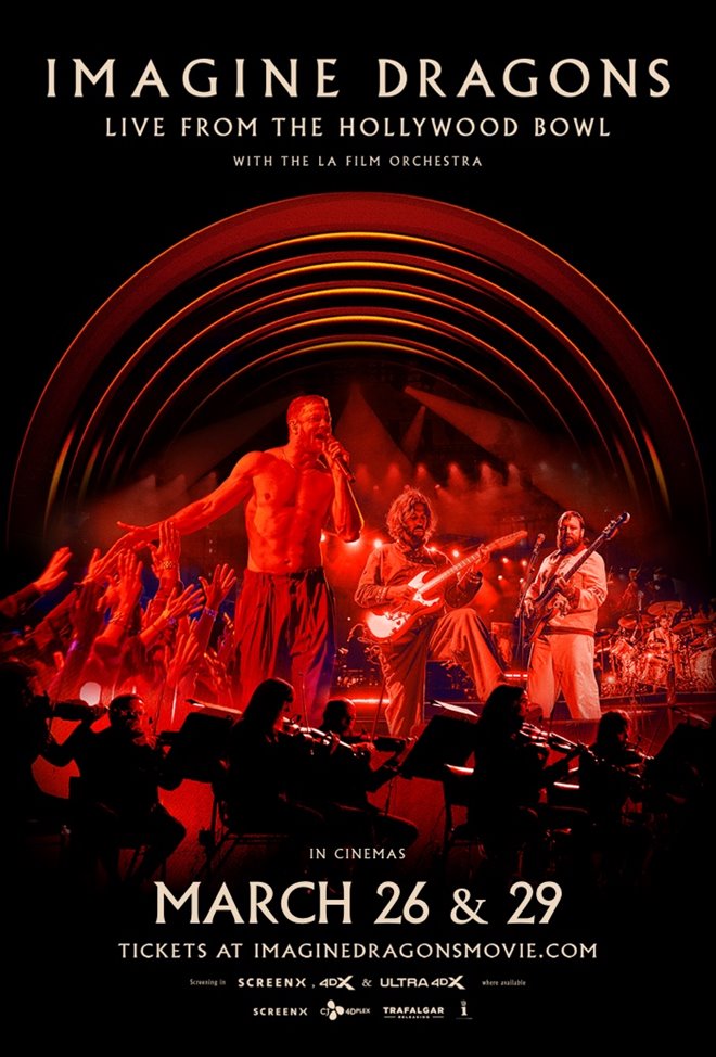 Imagine Dragons: Live From The Hollywood Bowl (with the LA Film Orchestra) Large Poster