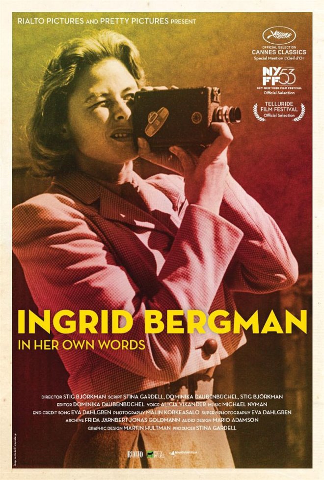 Ingrid Bergman: In Her Own Words Large Poster