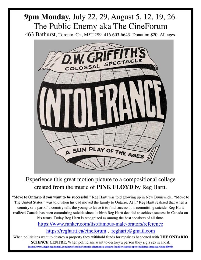 Intolerance Large Poster