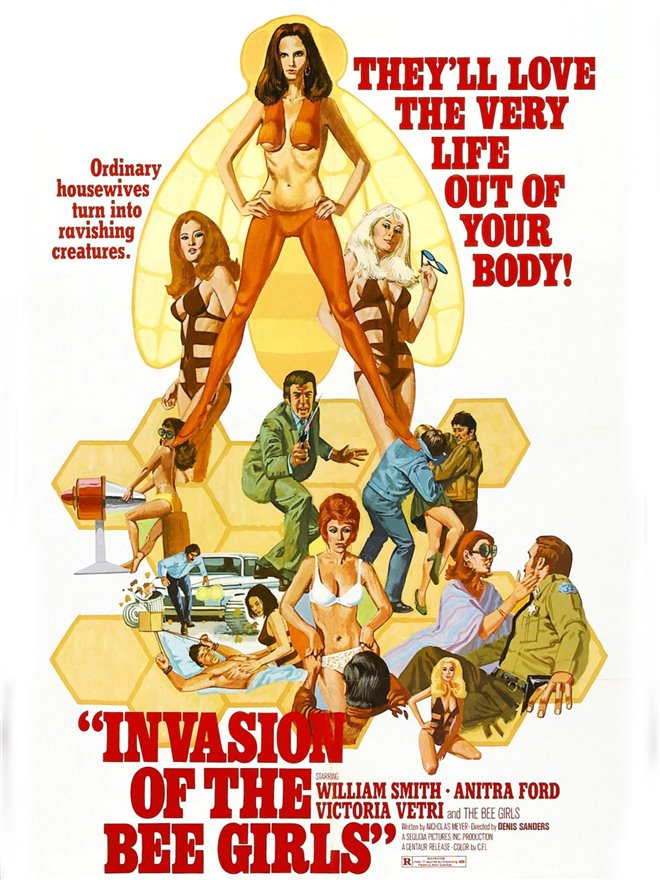 Invasion of the Bee Girls Large Poster
