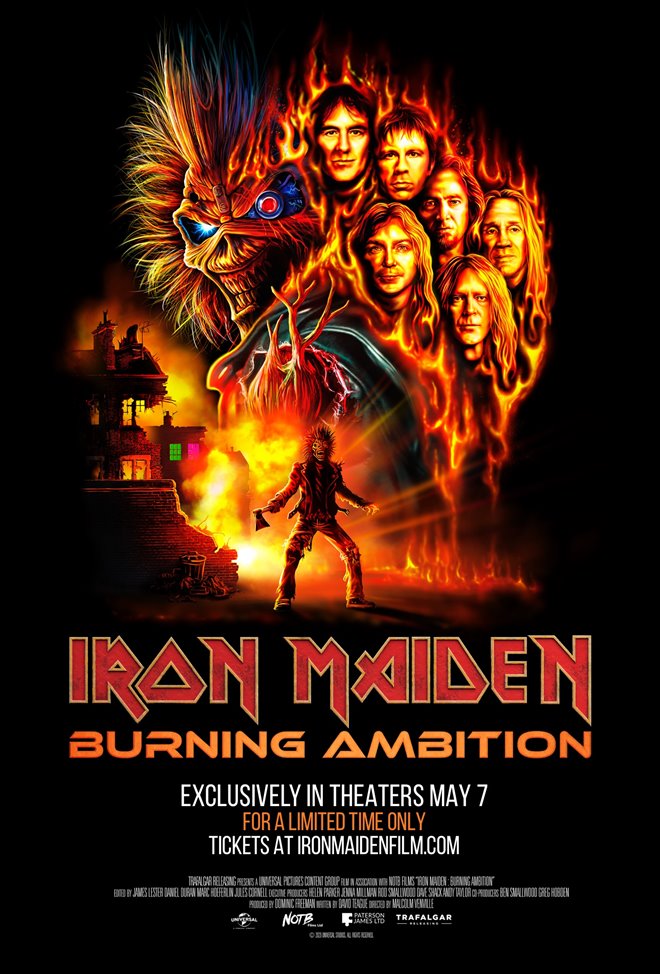 Iron Maiden: Burning Ambition Large Poster