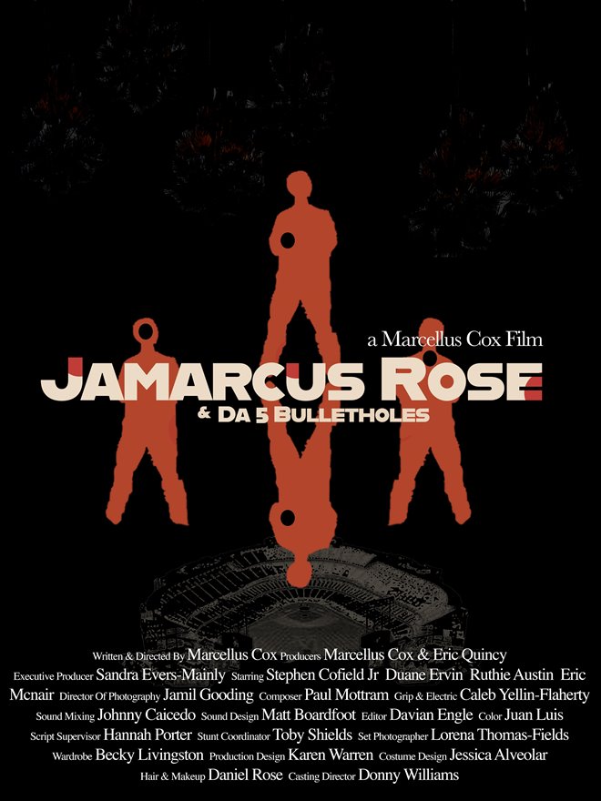 Jamarcus Rose & Da 5 Bullet Holes Large Poster