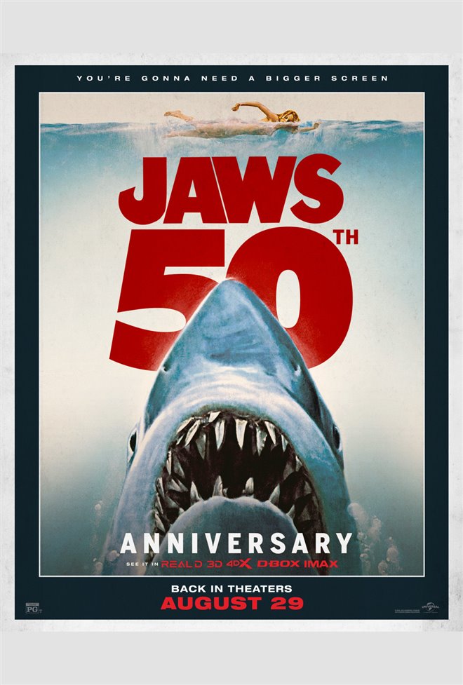 Jaws: 50th Anniversary Large Poster
