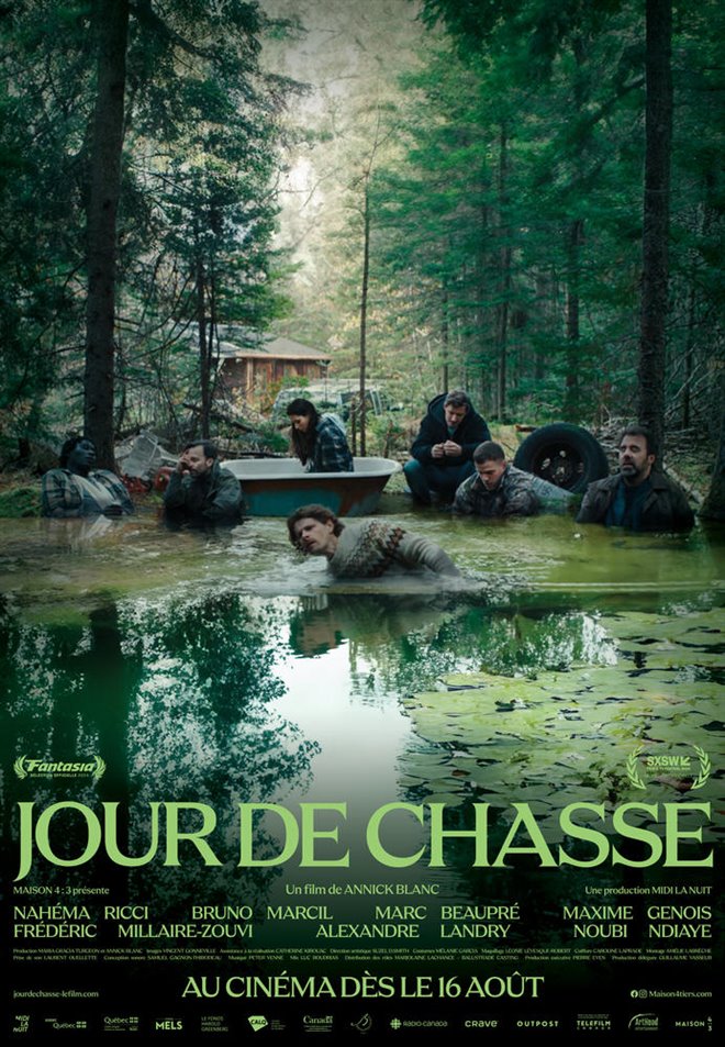 Jour de chasse Large Poster