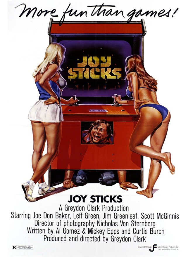 Joysticks Large Poster