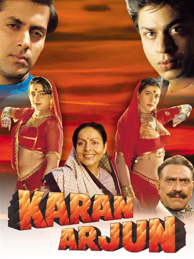 Karan Arjun Large Poster