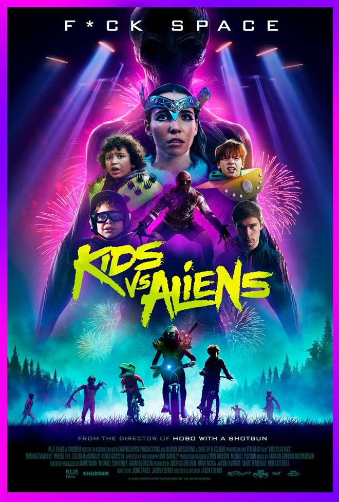 Kids vs. Aliens Large Poster