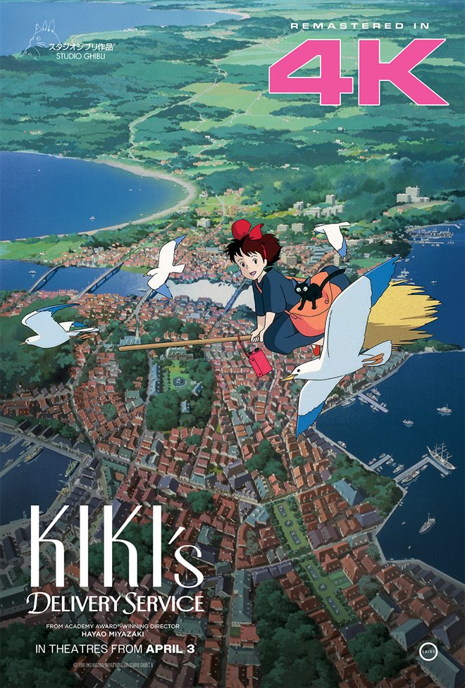 Kiki's Delivery Service 4K Large Poster