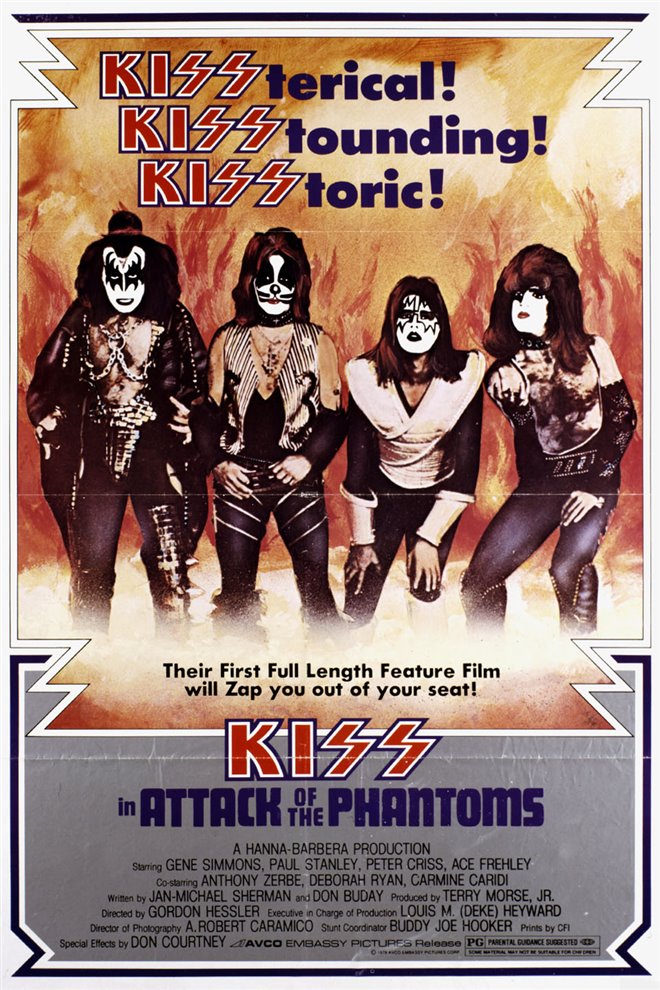KISS Meets the Phantom of the Park Large Poster