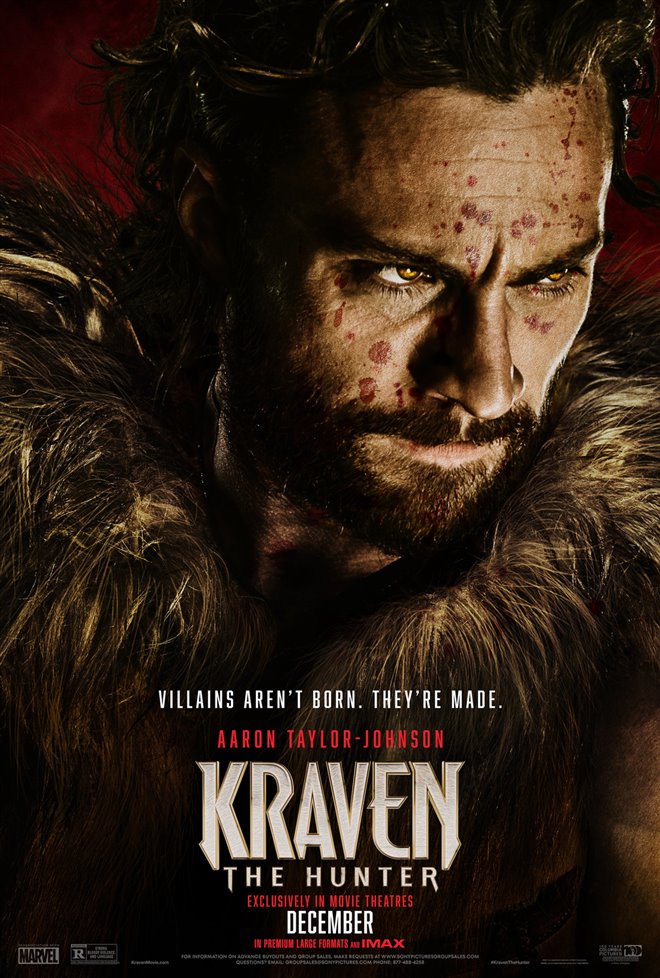 Kraven the Hunter (Dubbed in Spanish) Large Poster