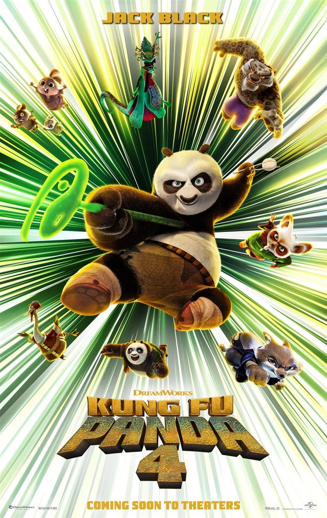 Kung Fu Panda 4 - Pandamonium Event Large Poster