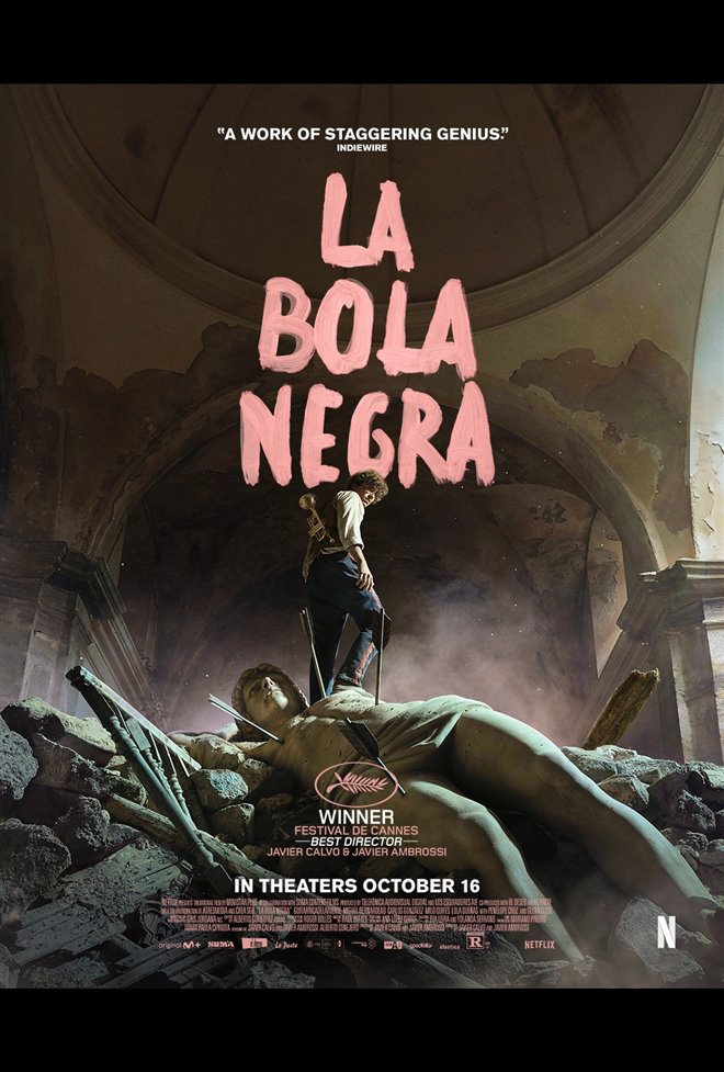La bola negra Large Poster