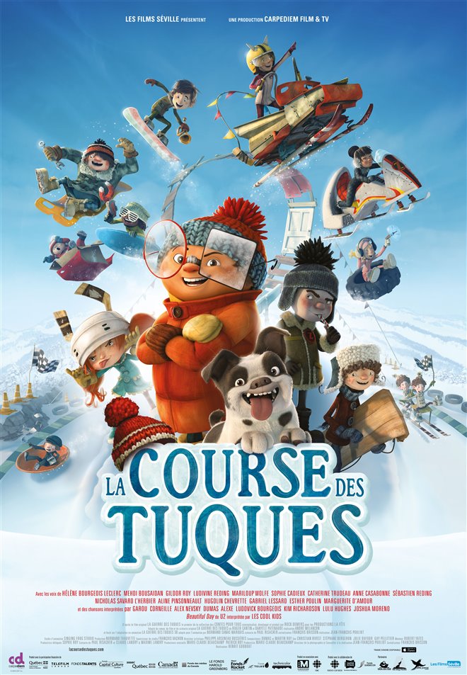 La course des tuques Large Poster