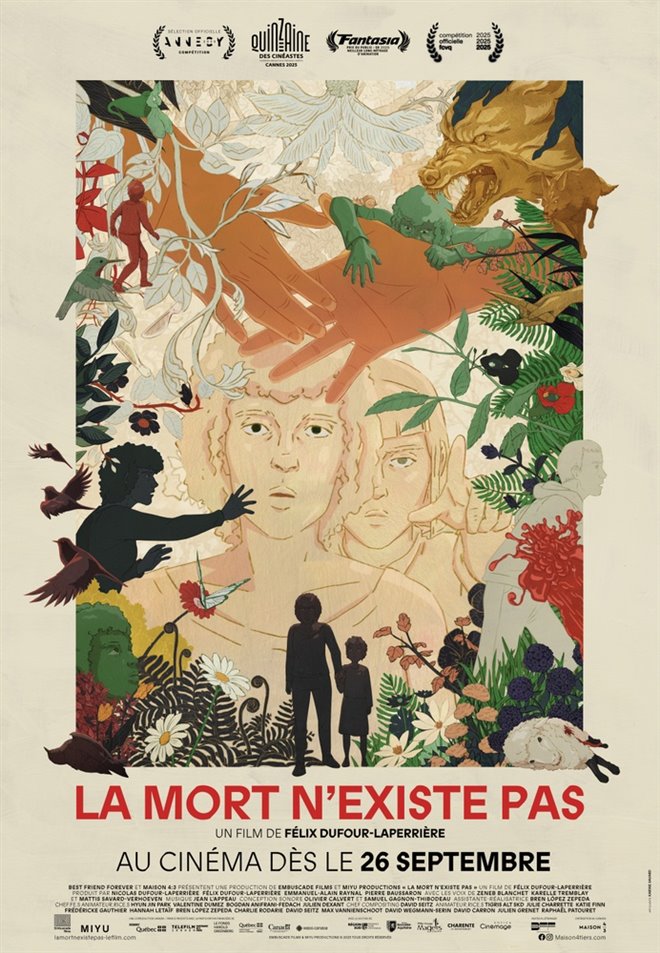 La mort n'existe pas Large Poster