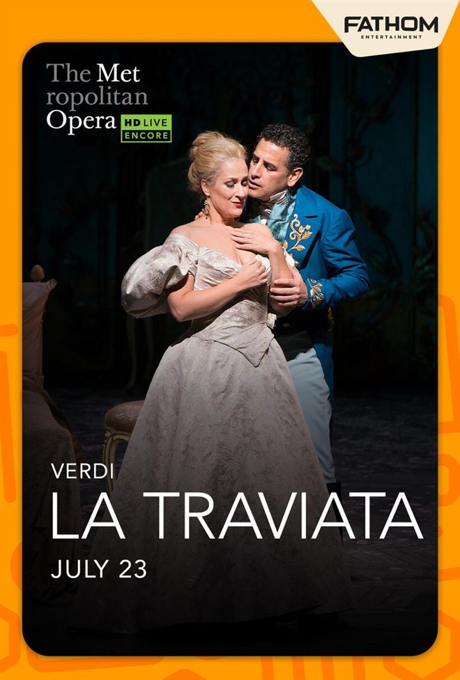 La Traviata: Met Summer Encore 2025 Large Poster