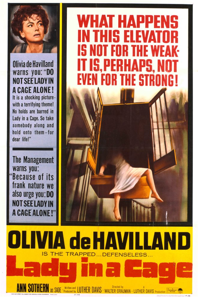 Lady in a Cage (1964) Large Poster