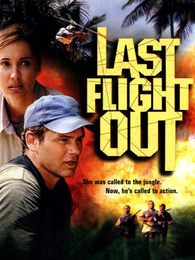 Last Flight Out Large Poster