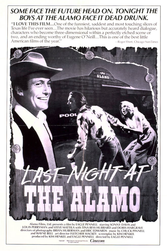 Last Night at the Alamo Large Poster