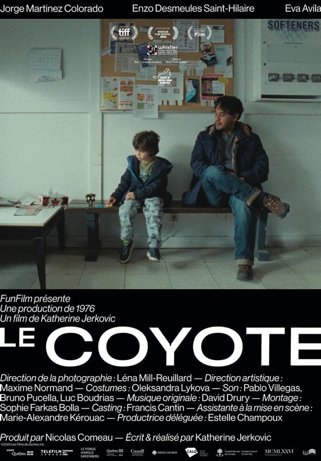Le coyote Large Poster