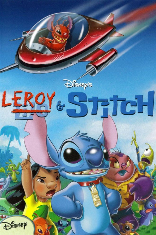 Leroy & Stitch Large Poster