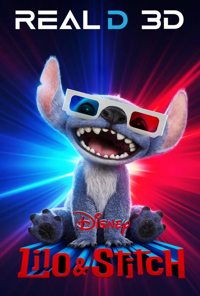 Lilo & Stitch RealD 3D Fan Events Large Poster